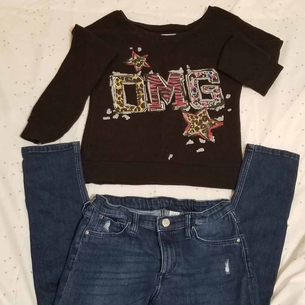 Hardly worn Bongo Girls OMG Shirt/Sweater